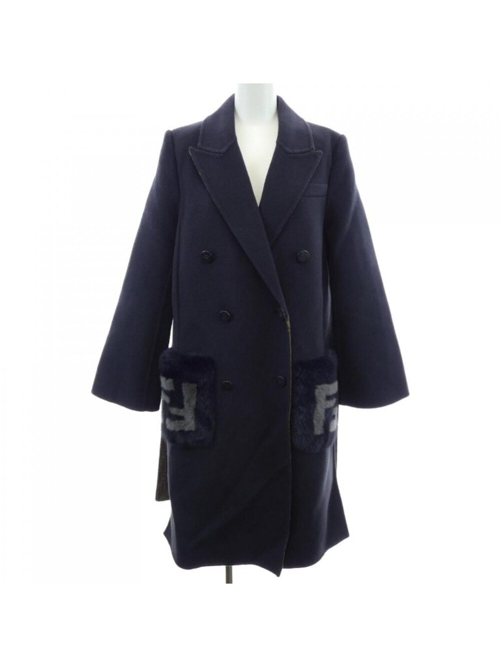 Fendi FF Motif Coat